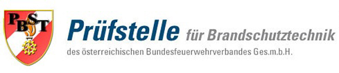 Logo der Prüfstelle für Brandschutztechnik